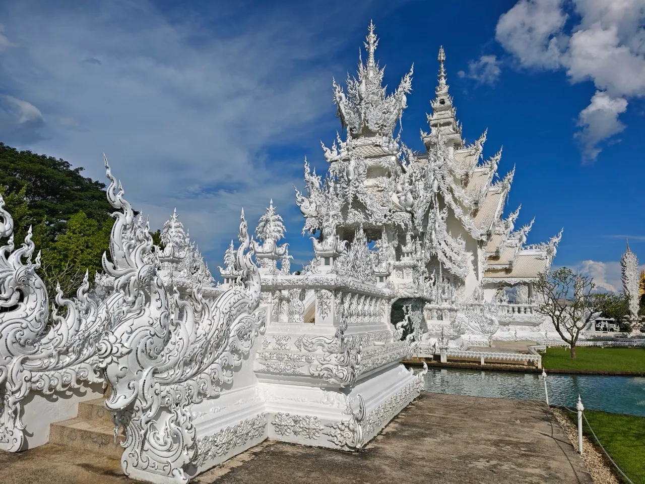 the white temple, one of northern thailand's most famous